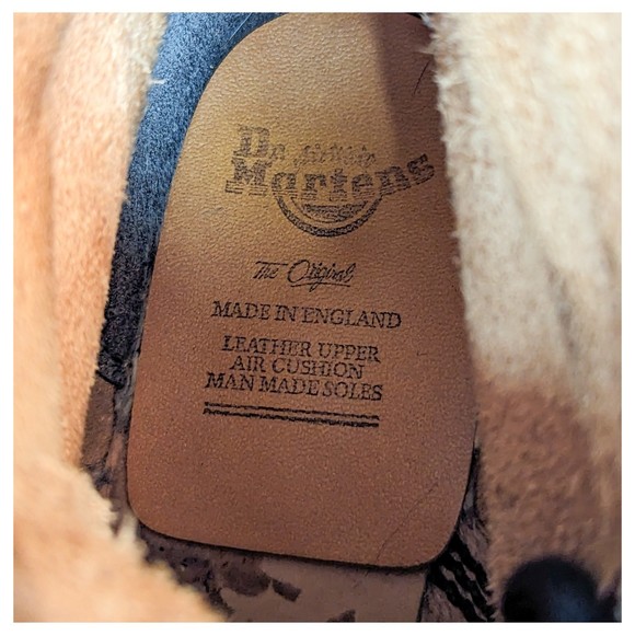 Dr. Martens Floral Combat Boots - Black and Multicolor - Picture 7 of 15